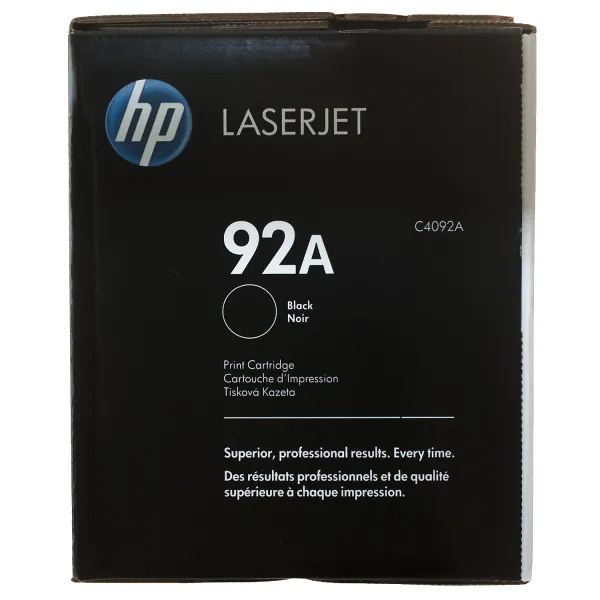 Картридж 92А чорний HP (C4092A) - Фото 2