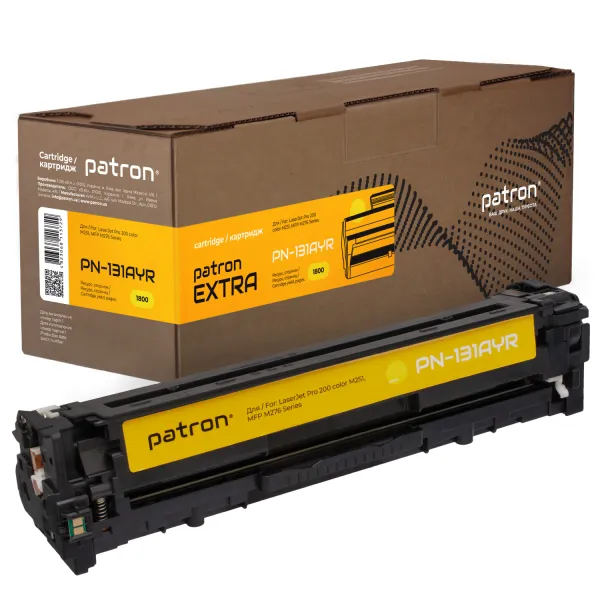 Картридж совместимый HP 131A (CF212A) желтый Extra Patron (PN-131AYR)