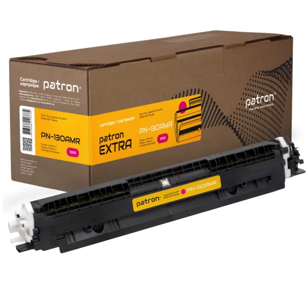 Тонер-картридж совместимый HP 130A (CF353A) пурпурный Extra Patron (PN-130AMR)