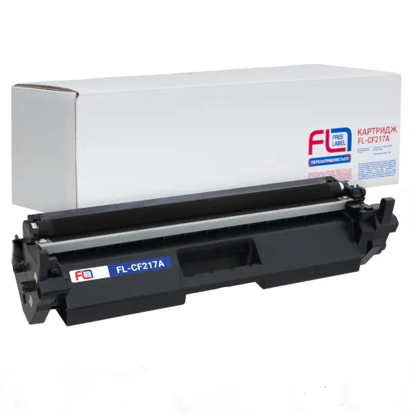 Тонер-картридж совместимый HP 17A (CF217A) Free Label (FL-CF217A)