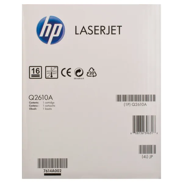 Картридж 10A черный HP (Q2610A) - Фото 6