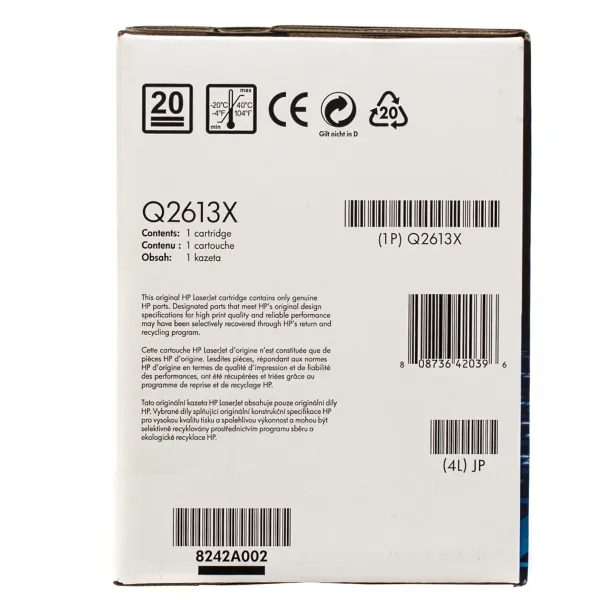 Картридж 13X чорний HP (Q2613X) - Фото 2