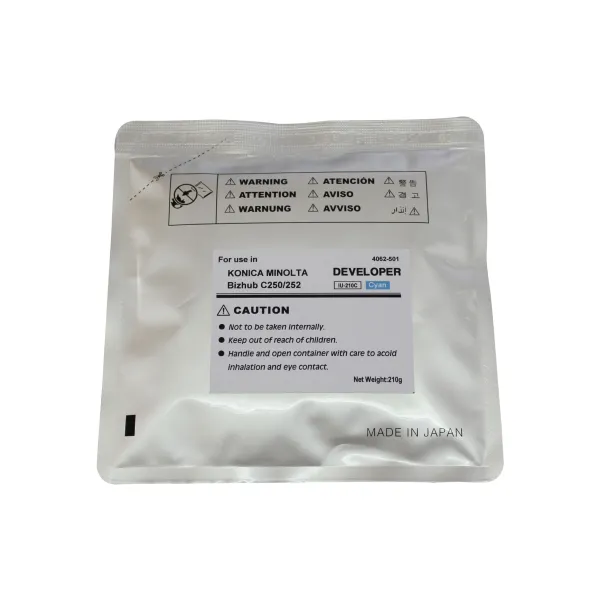 Девелопер Konica Minolta C250, IU-210C голубой CET (CET6904)