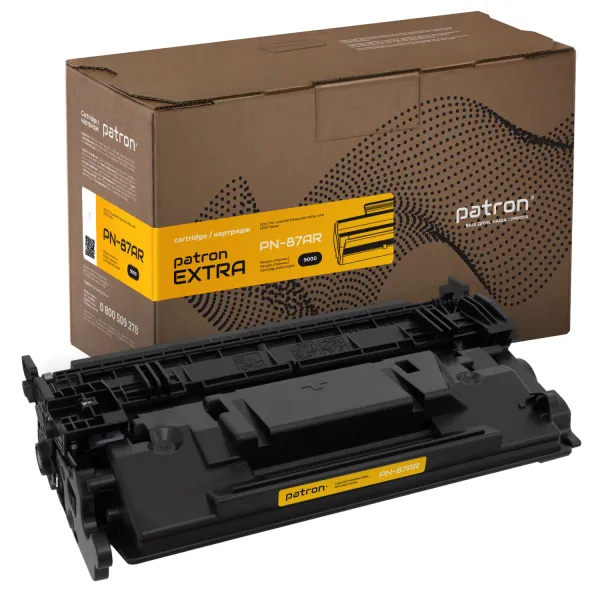 Картридж совместимый HP 87A (CF287A) Extra Patron (PN-87AR)