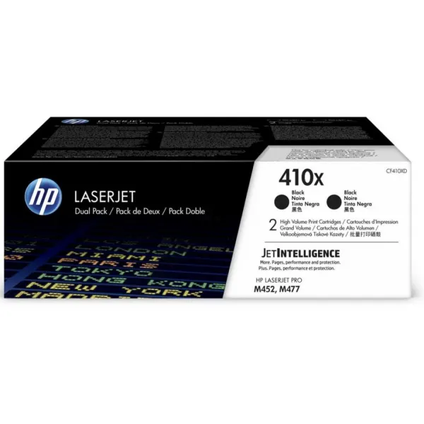 Картридж 410X черный HP (CF410XD)