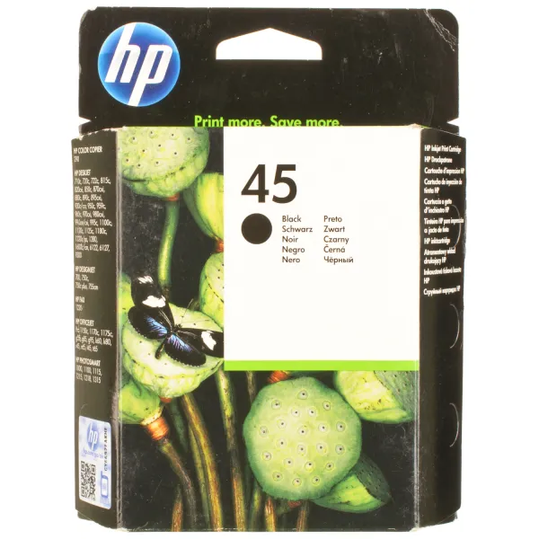 Картридж №45 чорний HP (51645AE) - Фото 5