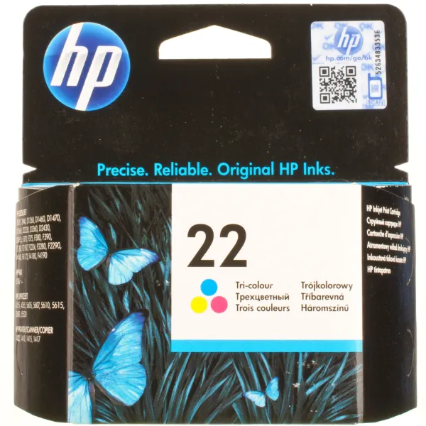 Картридж №22 цветной HP (C9352AE) - Фото 2