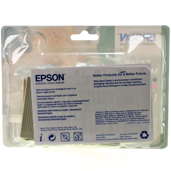 Комплект картриджей T128540/T128540 черный, голубой, пурпурный, желтый Epson (C13T12854010/C13T12854012) - Фото 2