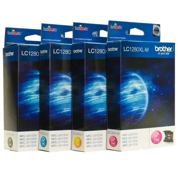 Картридж LC1280XLY желтый Brother (LC1280XLY) - Фото 3