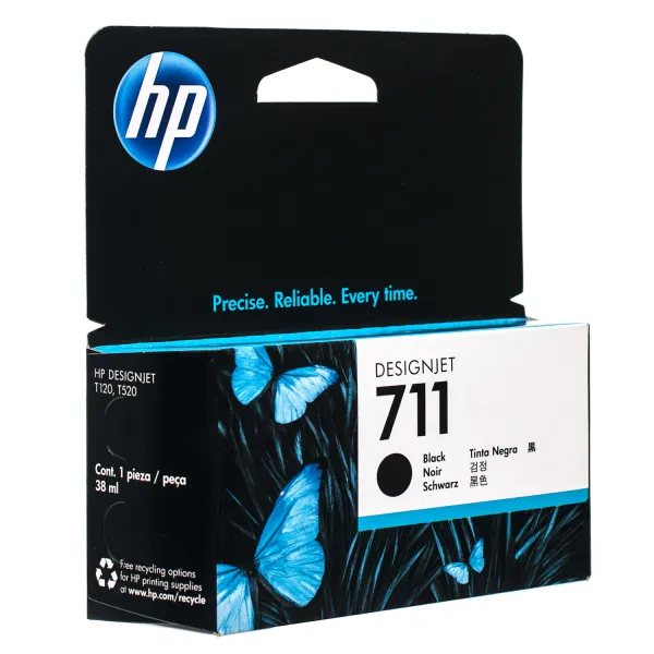 Картридж №711 38 мл, черный HP (CZ129A)