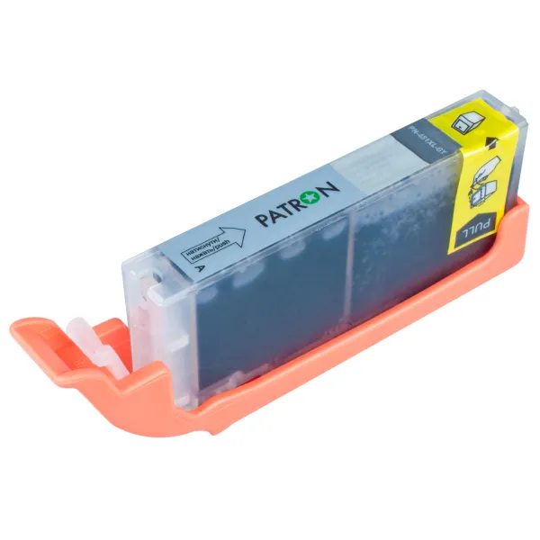 Картридж совместимый Canon CLI-451GY XL (6476B001) 3350 стр, серый Patron (PN-451XL-GY) - Фото 4