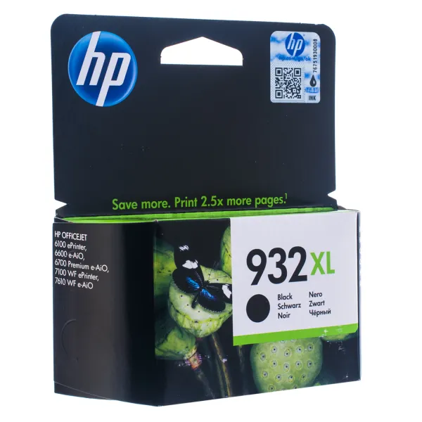 Картридж №932XL 1000 стр, черный HP (CN053AE)