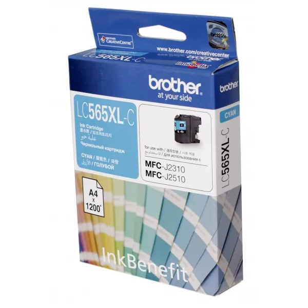 Картридж LC565XLC голубой Brother (LC565XLC)