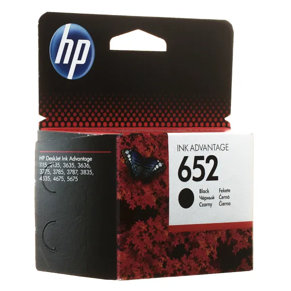 Картридж №652 черный HP (F6V25AE)