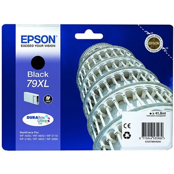 Картридж T790140 XL черный Epson (C13T79014010)