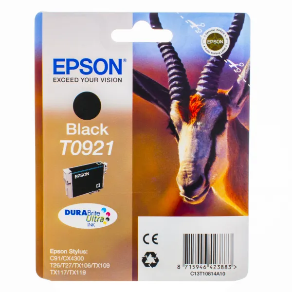 Картридж T09214A/T10814A черный Epson (C13T09214A10/C13T10814A10)
