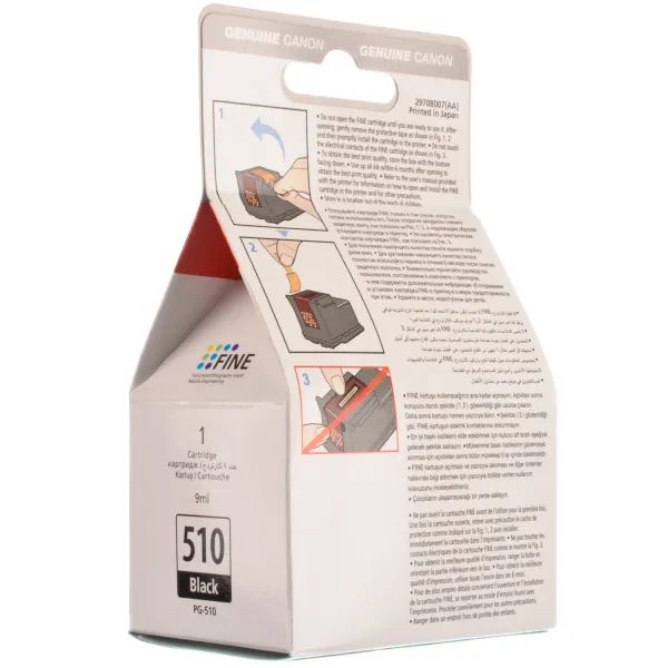 Картридж PG-510 черный Canon (2970B001/2970B007) - Фото 5