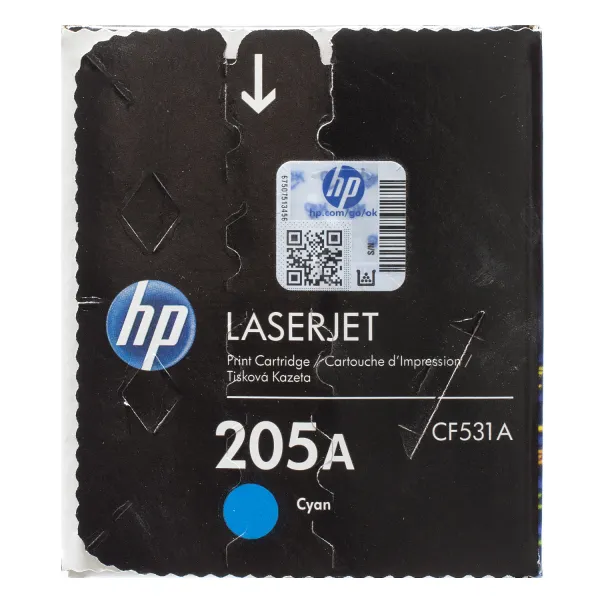 Картридж 205A голубой HP (CF531A) - Фото 2