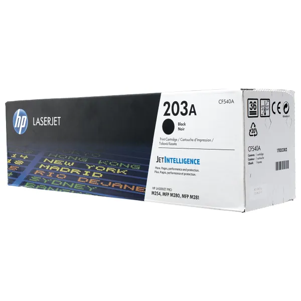 Картридж 203A черный HP (CF540A)