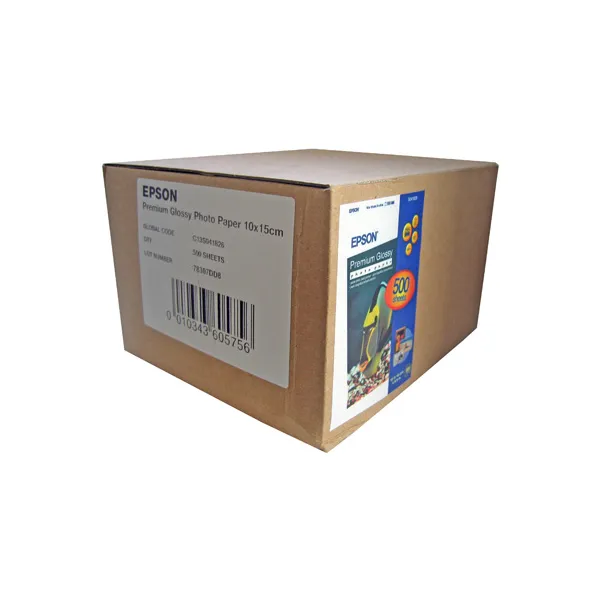 Фотобумага Premium Glossy 10x15 см, 500 л Epson (C13S041826)