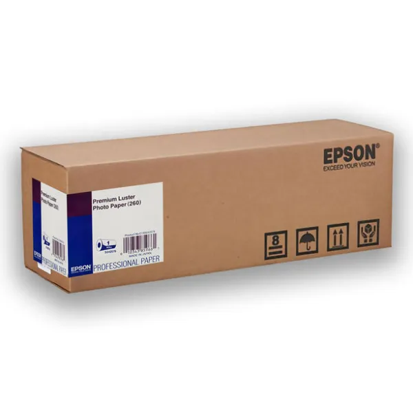 Фотобумага Premium Luster 260 г/м2, 407мм x 30.5 м Epson (C13S042079)
