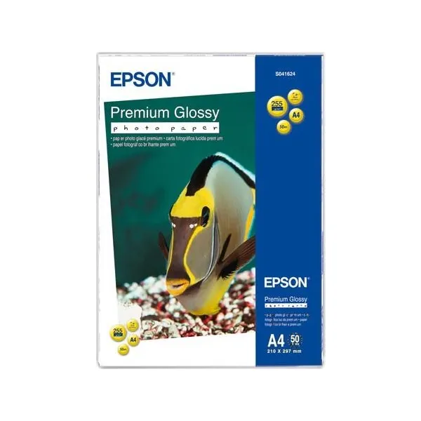 Фотобумага Premium Glossy A4, 50 л Epson (C13S041624)