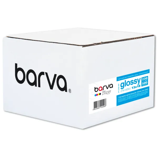 Фотобумага глянцевая 230 г/м2, 13x18 см, 500 л Original Barva (IP-C230-097)