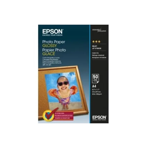 Фотобумага Glossy A4, 50 л Epson (C13S042539)
