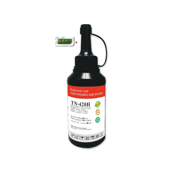 Комплект для заправки картриджа PC-420H (1 тонер + 1 чип) Pantum (TN-420H/TN-420HP)