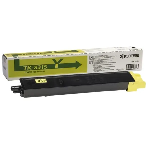 Тонер-картридж TK-8315Y желтый Kyocera Mita (1T02MVANL0)