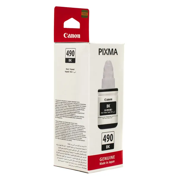 Чернила Pixma GI-490 черные, 135 мл Canon (0663C001) - Фото 2