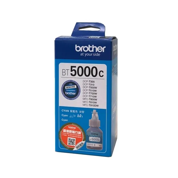 Чернила BT5000C голубые, 48,8 мл Brother (BT5000C)