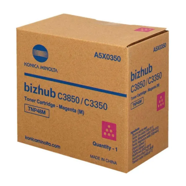 Тонер-картридж TNP-48M пурпурный Konica Minolta (A5X0350)