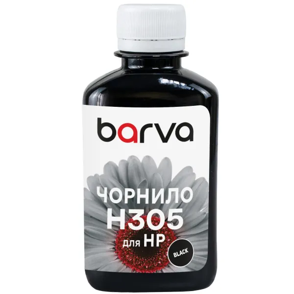 Чернила для HP 305 специальные 180 мл, пигментные, черные Barva (H305-778)