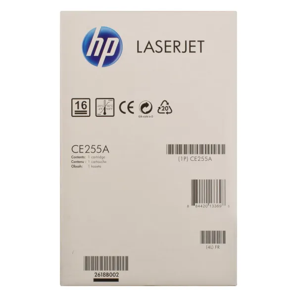 Картридж 55A черный HP (CE255A) - Фото 5