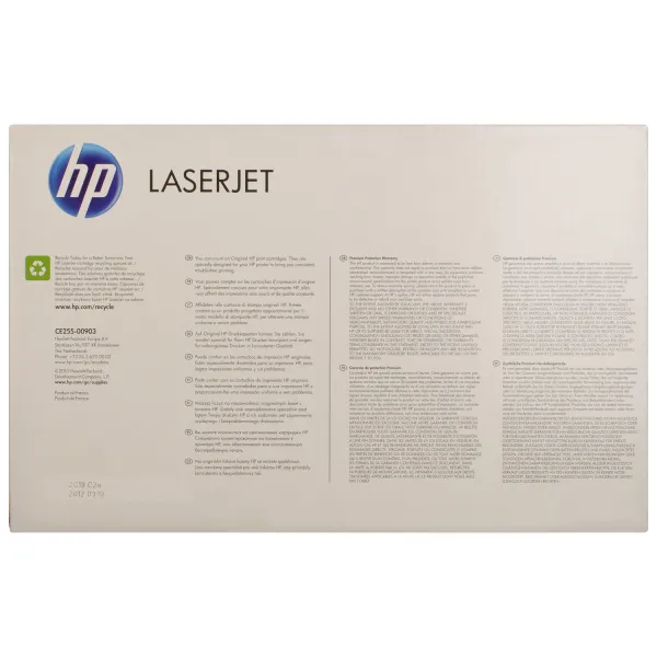 Картридж 55A черный HP (CE255A) - Фото 6