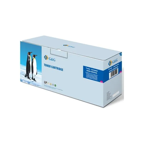 Картридж совместимый HP 504A (CE253A) пурпурный G&G (G&G-CE253A)
