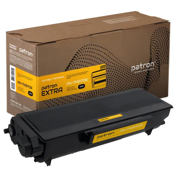 Тонер-картридж сумісний Brother TN-3170 Extra Patron (PN-TN3170R)