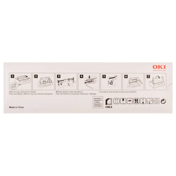 Картридж MicroLine ML5720 NEU Oki (44173405) - Фото 2