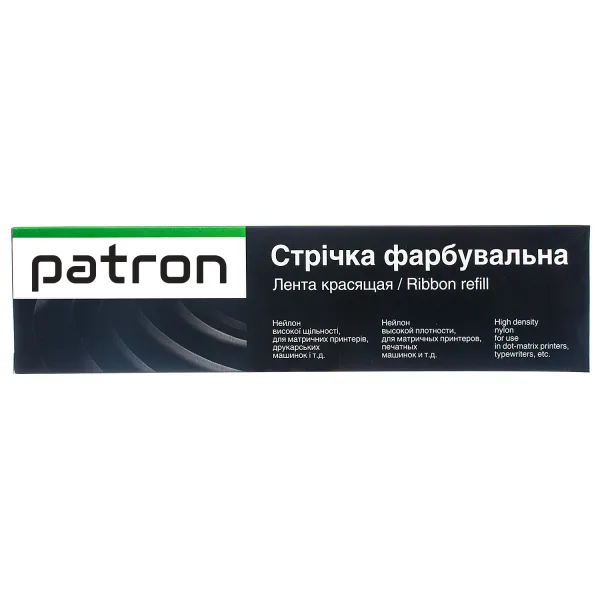 Лента для матричных картриджей 12,7 ммx20 м, левый мебиус, HD Patron