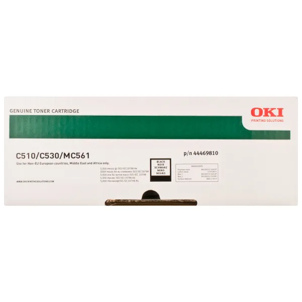 Тонер-картридж C510 NEU чорний Oki (44469810) - Фото 3