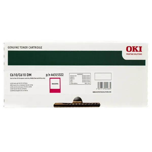 Тонер-картридж C610 NEU пурпурный Oki (44315322)