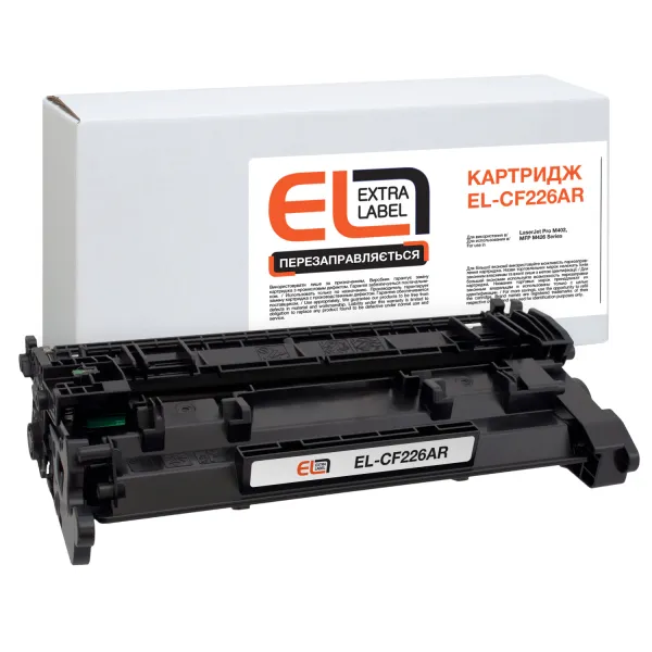 Картридж совместимый HP 26A (CF226A) Extra Label (EL-CF226AR)