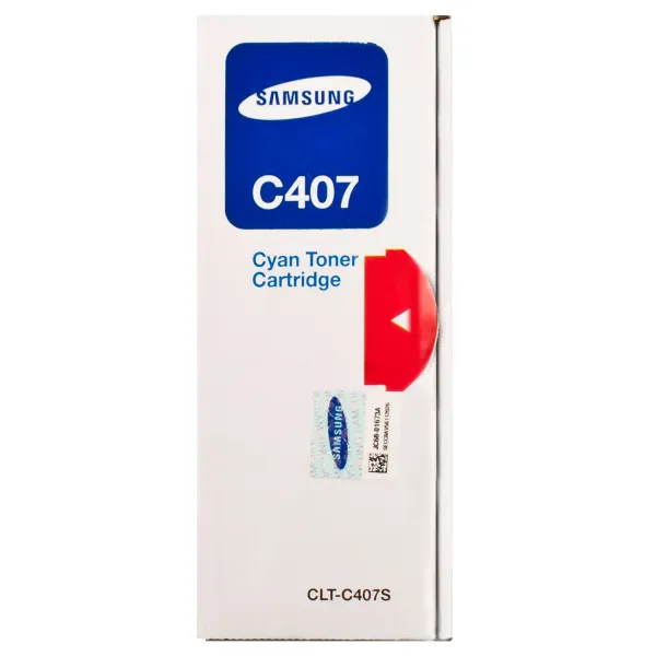 Тонер-картридж CLT-C407S блакитний Samsung (ST998A) - Фото 2