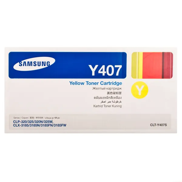 Тонер-картридж CLT-Y407S жовтий Samsung (SU476A) - Фото 5