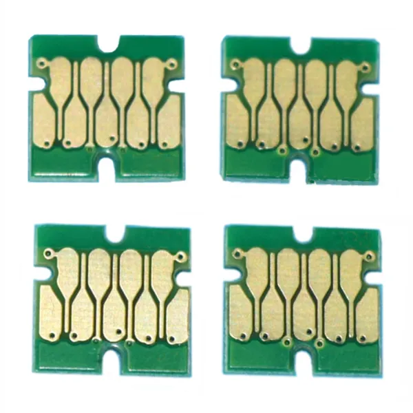 Комплект авто обнуляемые чипов для Epson Expression Home XP-103/203/313 (картриджи 17/17XL) BK/C/M/Y