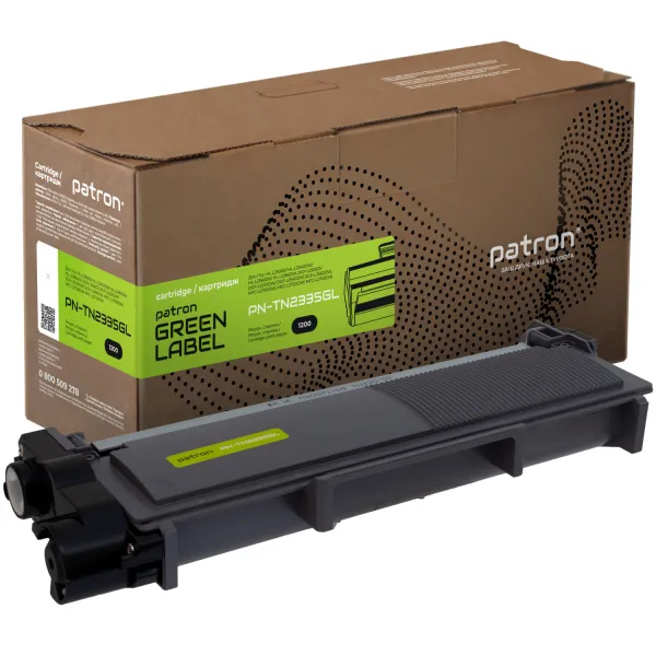 Тонер-картридж совместимый Brother TN-2335 Green Label Patron (PN-TN2335GL)