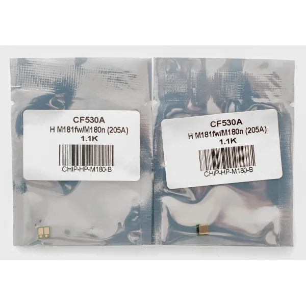 Чип HP LJ M180, CF530A 1,1K, черный Everprint (CHIP-HP-M180-B) - Фото 2