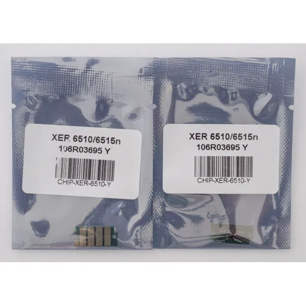 Чип XER Ph 6510, 106R03695 4,3K, желтый Everprint (CHIP-XER-6510-Y) - Фото 2