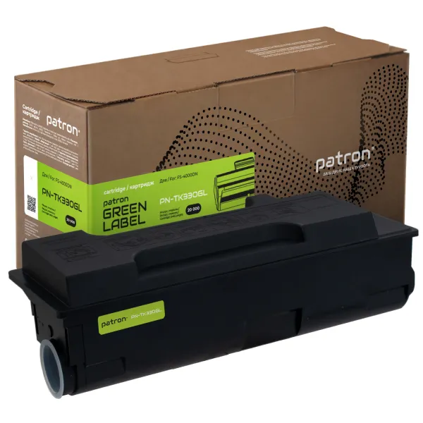 Тонер-картридж совместимый Kyocera Mita TK-330 Green Label Patron (PN-TK330GL)